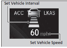 To Set the Vehicle Speed