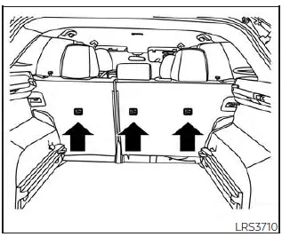 Nissan Kicks top tether anchor point locations