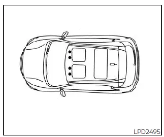 Nissan Kicks floor mat positioning hooks location