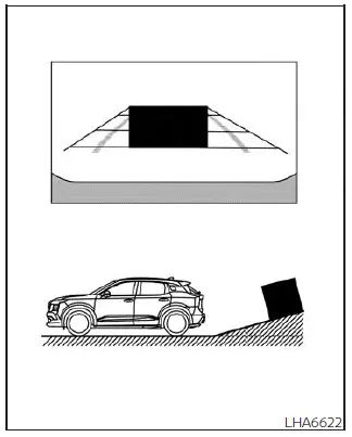 Nissan Kicks RearView Monitor Type B steep uphill distance guide lines