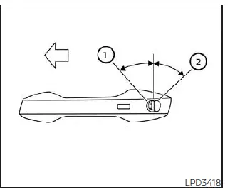 Nissan Kicks driver side door lock cylinder with mechanical key