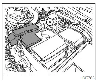 Nissan Kicks fusible link location in engine compartment