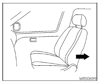 Nissan Kicks forward-facing child restraint installed on front passenger seat step 1