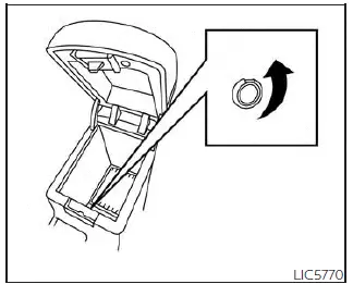 Nissan Kicks 12V power outlet in center console