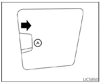 Nissan Kicks extended storage switch location in fuse panel