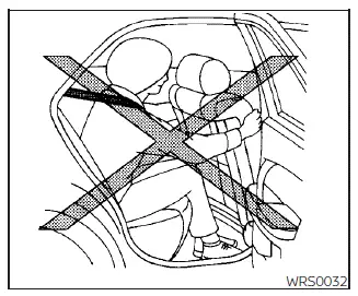 Nissan Kicks dangerous side air bag seating position example