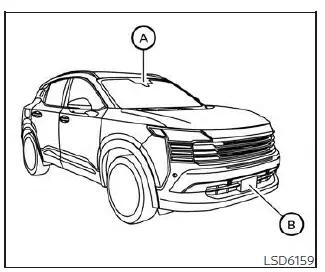 Nissan Kicks ProPILOT Assist camera and radar sensor system overview