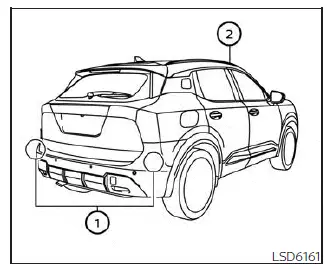 Nissan Kicks I-BSI radar sensors and lane camera maintenance locations