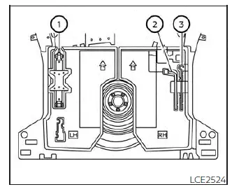 Nissan Kicks spare tire storage compartment Type A