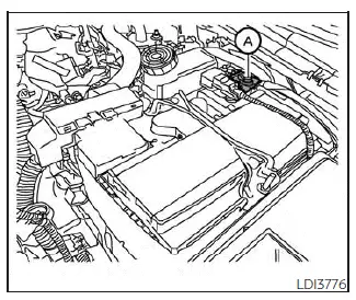 Nissan Kicks variable voltage control system current sensor location
