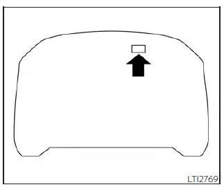 Nissan Kicks emission control information label under hood