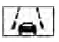 Nissan Kicks Lane Departure Warning indicator light symbol