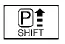 Nissan Kicks Shift P Park warning light symbol