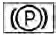 Nissan Kicks electronic parking brake status indicator