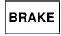 Nissan Kicks brake warning light symbol