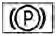Nissan Kicks electronic parking brake status symbol