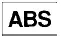 Nissan Kicks ABS warning light icon