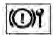 Nissan Kicks electronic parking brake malfunction warning symbol