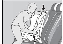Installing a Child Seat with a Lap/Shoulder Seat Belt