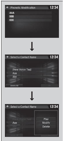To modify a voice tag