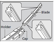 Changing the Wiper Blade Rubber