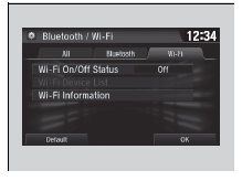 Wi-Fi mode (setting for the first time)