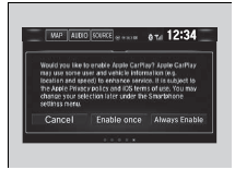 Enabling Apple CarPlay