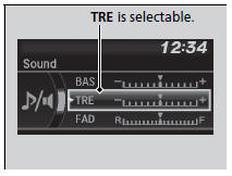 Adjusting the Sound