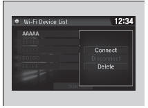 Wi-Fi mode (setting for the first time)