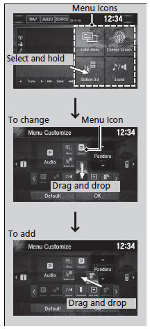 Menu Customize