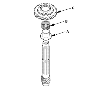 thumbnail image 2 of Genuine Honda 1st-2nd Gear Synchro Sleeve Hub Set – Civic Type R FK2 FK8 K20C (23618-5LG-305) 2 of 4